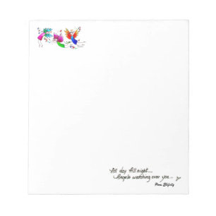 Angels Flying Happily “All Day” Watercolor Sketch Notepad