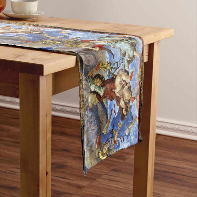  Angels From Assumption and Annunciation by Lippi Medium Table Runner (In Situ)