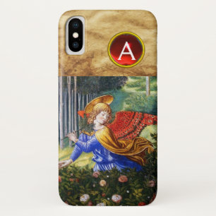 Angels Gathering Flowers,Heaven Landscape Monogram Case-Mate iPhone Case