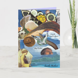 Angels Guides Soul Path collage card