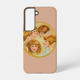 Angels In A Gold Ring Samsung Galaxy Case
