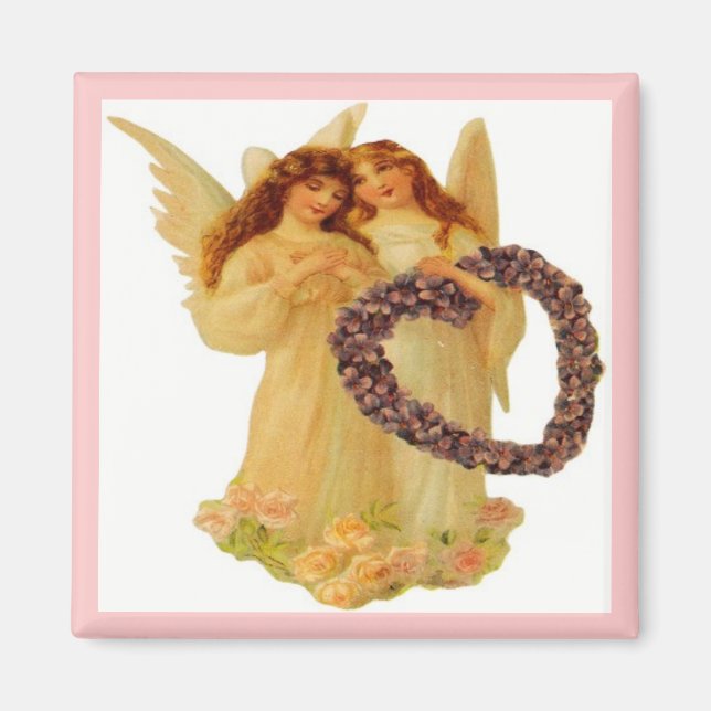 'Angels in arms' Magnet (Front)