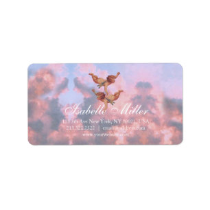 Angels in the sky label