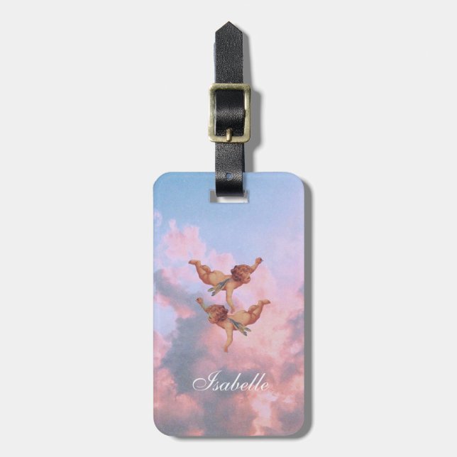 Angels in the sky                                  luggage tag (Front Vertical)