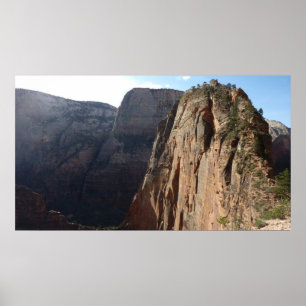 Angels Landing at Zion National Park Poster