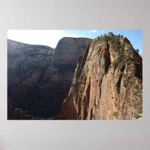 Angels Landing at Zion National Park Poster