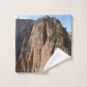 Angels Landing at Zion National Park Wash Cloth