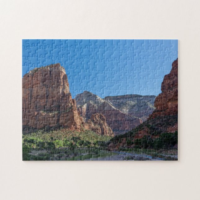 Angels Landing in Zion National Park Jigsaw Puzzle (Horizontal)