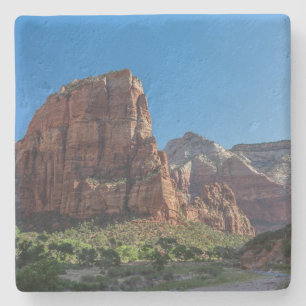 Angels Landing in Zion National Park Stone Coaster