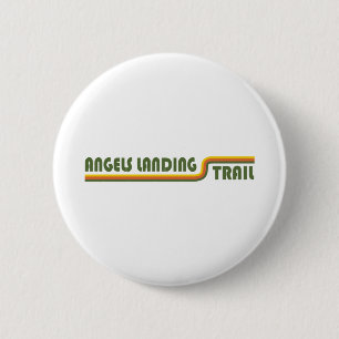 Angels Landing Trail Zion National Park 2 Inch Round Button