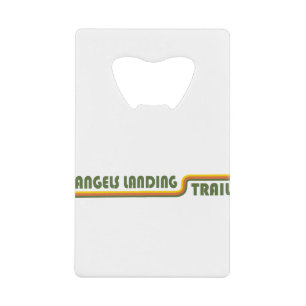 Angels Landing Trail Zion National Park Credit Card Bottle Opener