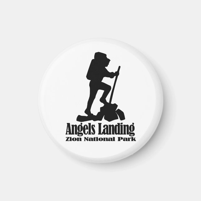 Angels Landing - Zion National Park  Magnet (Front)