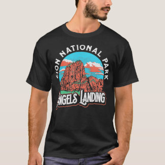 Angels Landing Zion National Park Vintage Graphic T-Shirt