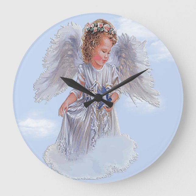 Angels Large Clock (Front)