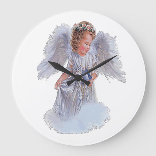 Angels Large Clock (Front)