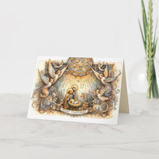 Angels' Lullaby Holiday Card