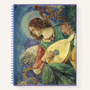 ANGELS MAKING MUSIC NOTEBOOK