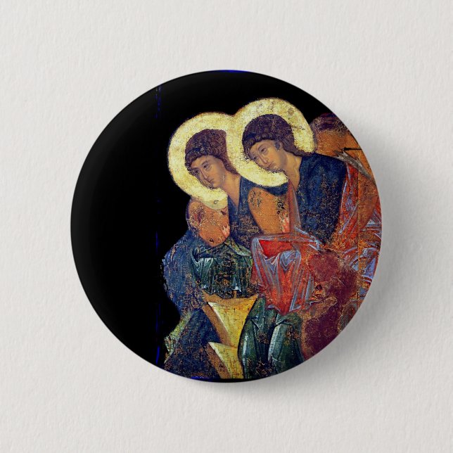 Angels of Annunciation 2 Inch Round Button (Front)