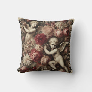 Angels of Discord – Gothic Baroque  Throw Pillow
