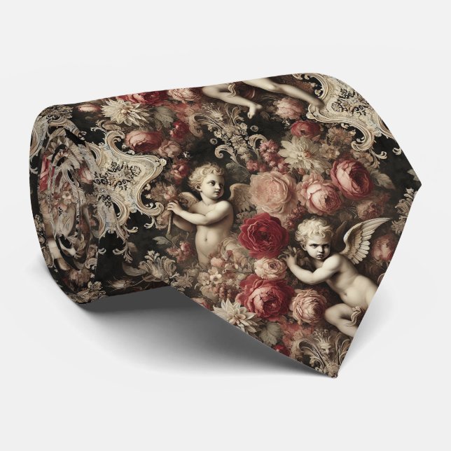 Angels of Discord – Gothic Victorian  Tie (Rolled)