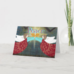 Angels of Peace Christmas card