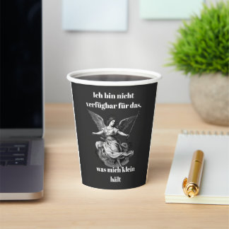 Angels of Unavailability Paper Cups