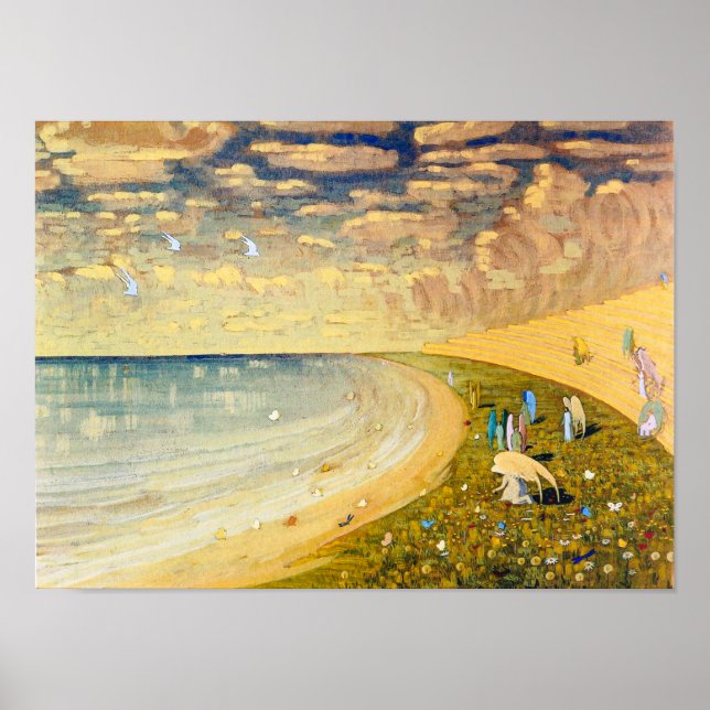 Angels (Paradise) | Mikalojus Ciurlionis | Poster (Front)