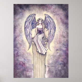 Angel's Perch Poster by Molly Harrison