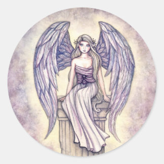 Angel's Perch Stickers by Molly Harrison