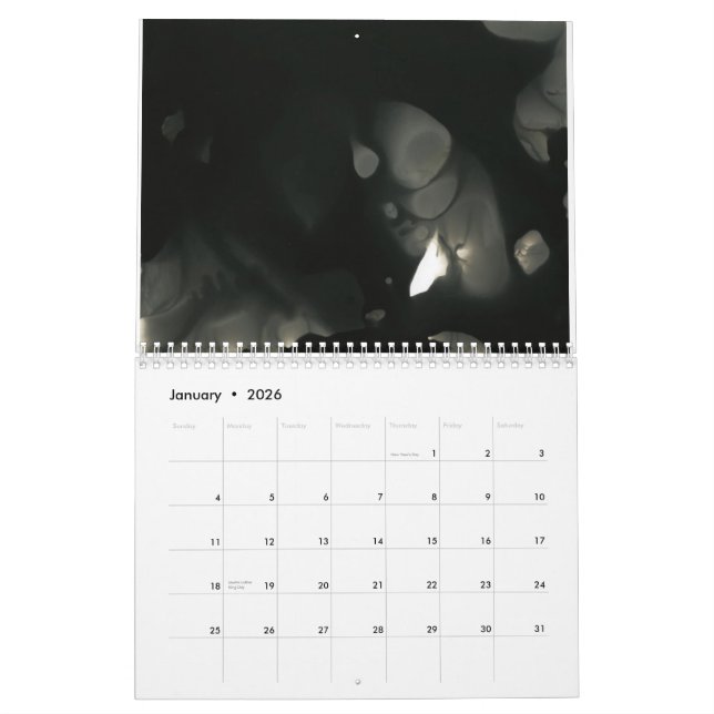 Angel's Photos, Exposed calendar (black & white) (Jan 2026)