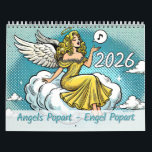 Angels Popart – Engel Popart 2026 Calendar<br><div class="desc">This Angels Calendar / Cherubs Calendar / Guardian Angels Calendar (or in German: Engelkalender) is designed to bring inspiration and joy all year round. Each month showcases heartwarming illustrations of angels that are making music, brought to life with vibrant colours that radiate warmth, positivity, and a spiritual atmosphere. Accompanied by...</div>