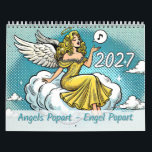 Angels Popart – Engel Popart 2027 Calendar<br><div class="desc">This Angels Calendar / Cherubs Calendar / Guardian Angels Calendar (or in German: Engelkalender) is designed to bring inspiration and joy all year round. Each month showcases heartwarming illustrations of angels that are making music, brought to life with vibrant colours that radiate warmth, positivity, and a spiritual atmosphere. Accompanied by...</div>