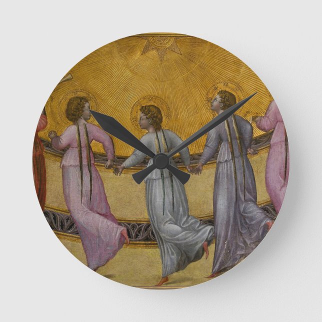 ANGELS ROUND CLOCK (Front)