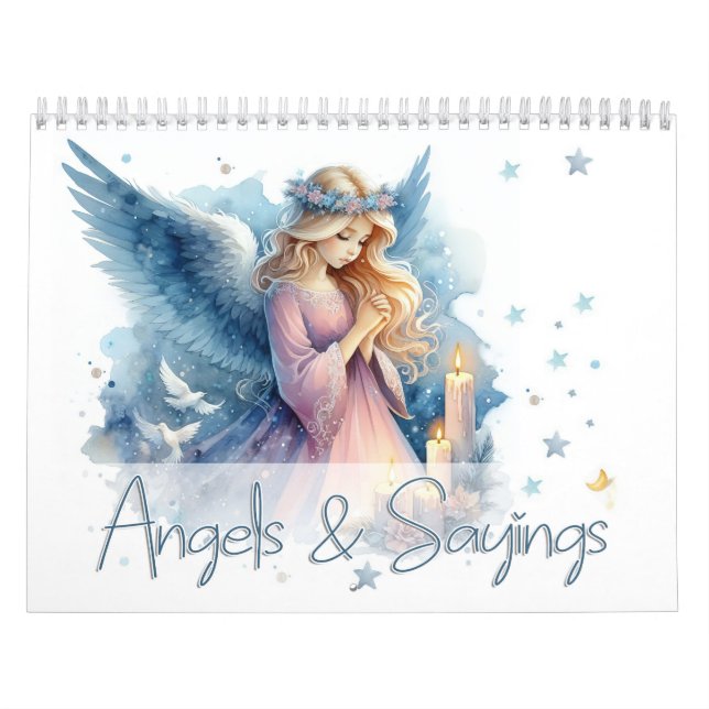 Angels & Sayings Calendar (Cover)