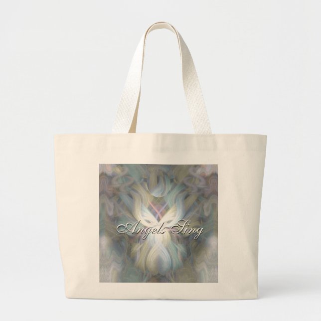 Angels Sing Large Tote Bag (Front)