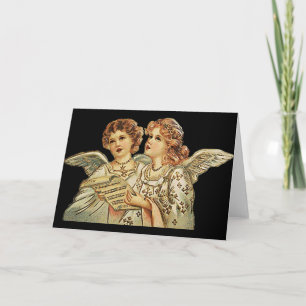 Angels Singing Holiday Card