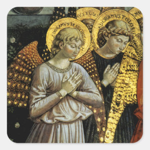 Angels Square Sticker