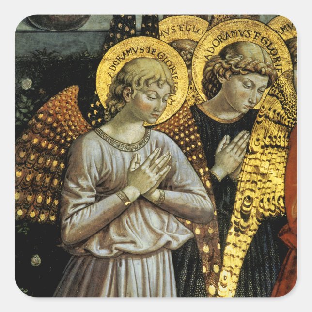 Angels Square Sticker (Front)