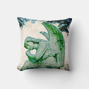 Angel's Thoughts Throw Pillow