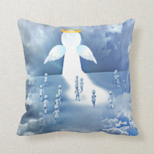 angels throw pillow