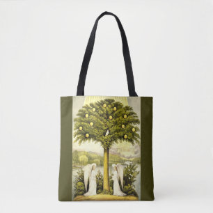 angels times past tote bag