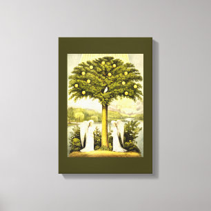 angels times past wrapped canvas