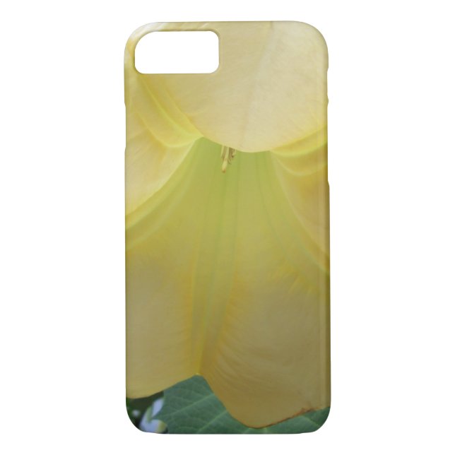 Angels Trumpet Golden Yellow Flower Case-Mate iPhone Case (Back)