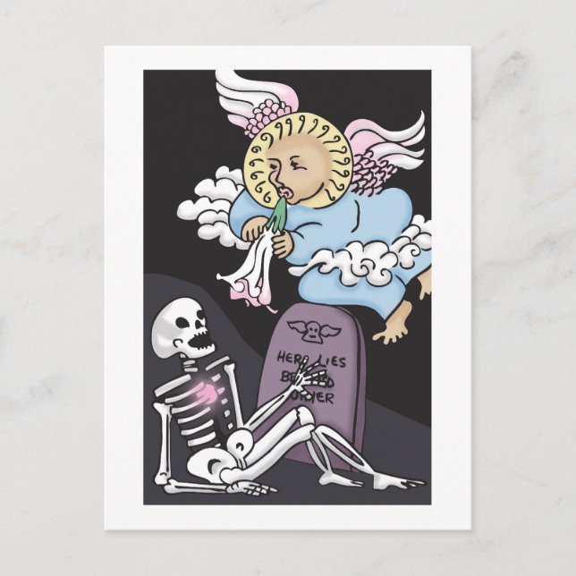 Angel's Trumpet Postcard (Front)