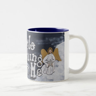 Angels Watching Over Me Mug