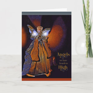 Angels We Have Heard on High Card