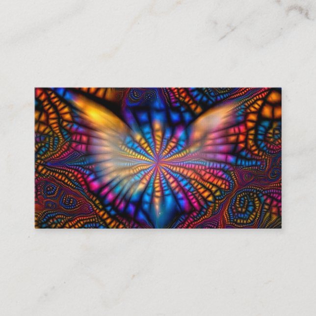 Angel's Wings Business Card (Front)