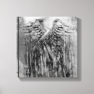 Angels wings canvas print