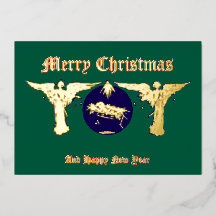 Angels With Baby Jesus Christmas Nativity