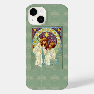 Angels With Stars Flowers Case-Mate iPhone 14 Case